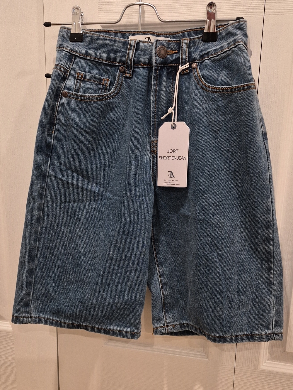 Boys Denim Jorts - Blue